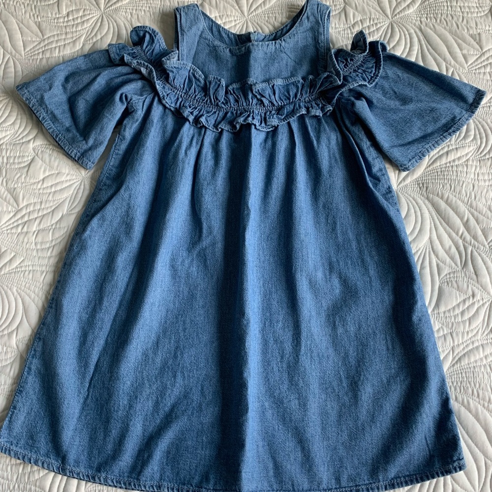 New with tags denim dress from Zara Girls. Size 8.